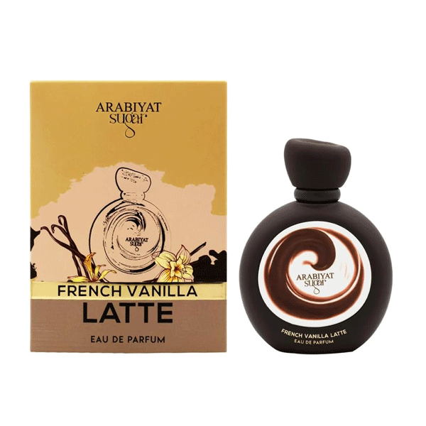 ادکلن عربیات شوگر مدل فرنچ وانیلا لاته حجم 100 میل