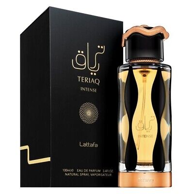 عطر ادکلن لطافه تریاق اینتنس Lattafa Teriaq Intense اصل حجم 100 میل
