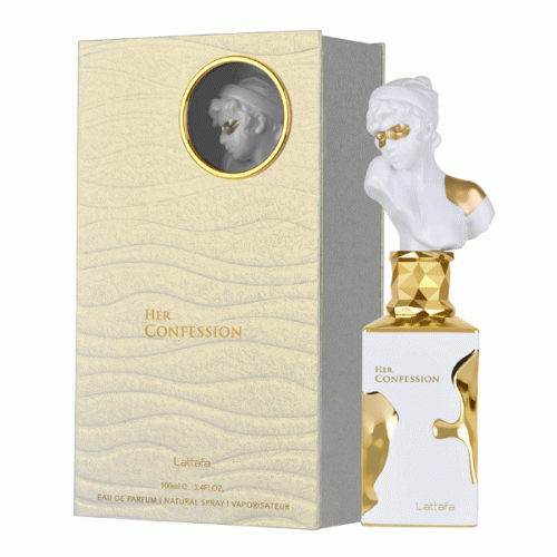 عطر ادوپرفیوم لطافه مدل هر کانفشن رایحه له لیکویید ایمجینر بلانچ بته اصل حجم 100 میل