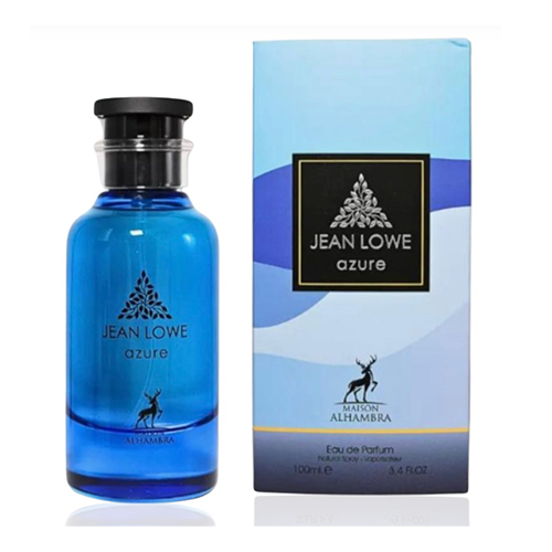 ادکلن مردانه جین لاو آزور(Jean Lowe Azure) رایحه لویی ویتون افترنون سوییم الحمبرا حجم 100 میل