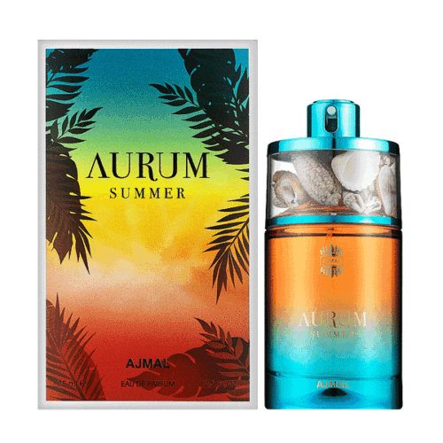 ادکلن اورجینال اجمل مدل اوروم سامر Ajmal Aurum Summer حجم 75 میلی