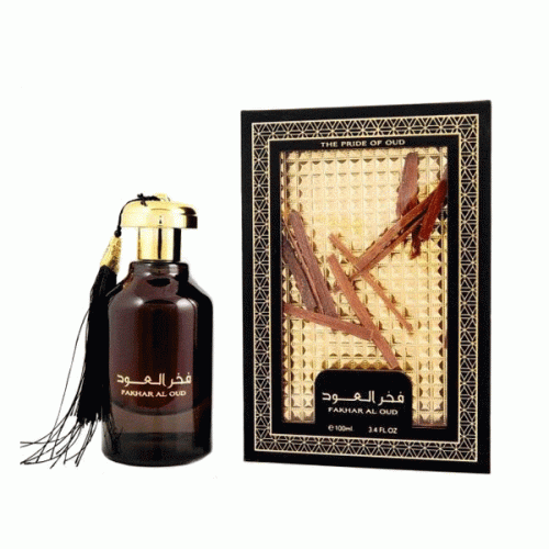عطر ادکلن ارض الزعفران مدل فخر العود حجم 100 میل
