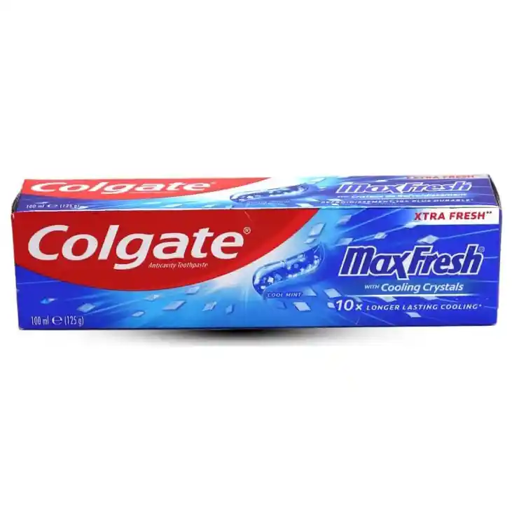 خمیر دندان ضد پوسیدگی کلگیت مکس فرش نعنایی 100 میل Colgate Max Fresh Toothpaste