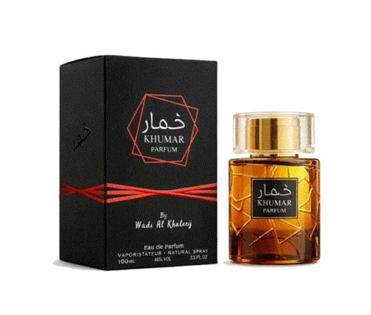 ادکلن وادی الخلیج مدل خمار پارفوم مشابه رایحه استرانگر ویت یو پارفوم حجم 100 میل