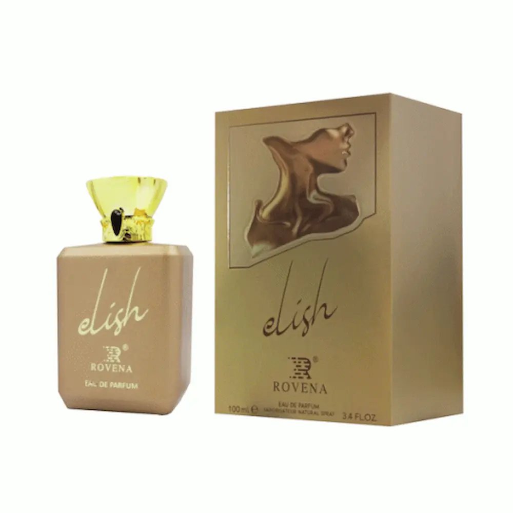 ادکلن زنانه روونا مدل الیش با رایحه بیلی ایلیش طلایی حجم 100 میل