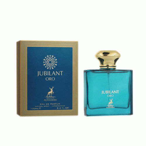 ادکلن جوبیلنت اورو jubilant oro رایحه ورساچه اروس الحمبرا حجم 100 میل